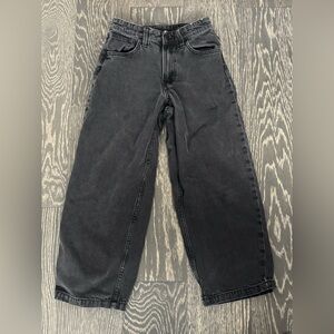 H&M Black washed jeans kids size 10